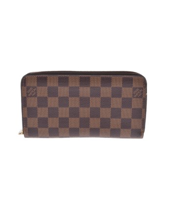 LOUIS VUITTON Louis Vuitton Damier Zippy Brown N60015 Unisex Canvas Long Wallet prix pour 