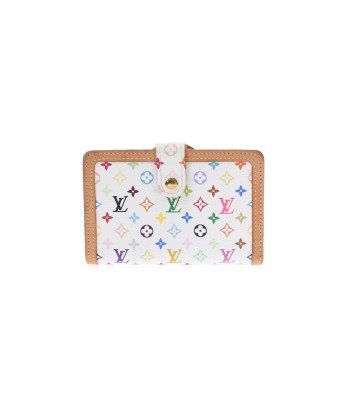 LOUIS VUITTON Louis Vuitton Multicolor Portofeuil Vienois Bron (White) M92987 Ladies Monogram Bi-Fold Wallet destockage