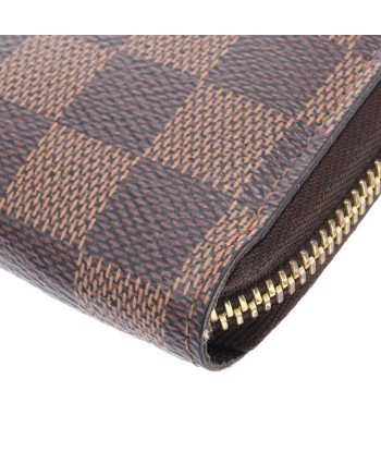 LOUIS VUITTON Louis Vuitton Damier Zippy Brown N41661 Mens Canvas Long Wallet ouvre sa boutique