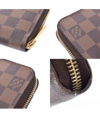 LOUIS VUITTON Louis Vuitton Damier Zippy Brown N41661 Mens Canvas Long Wallet ouvre sa boutique