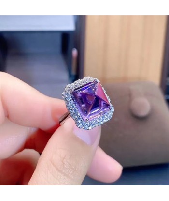 Sterling Silver Amethyst Ring for Women votre restaurant rapide dans 