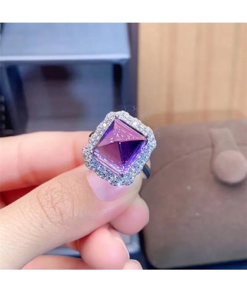 Sterling Silver Amethyst Ring for Women votre restaurant rapide dans 