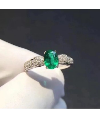 925 Sterling Silver Emerald Ring for Women Comment ça marche