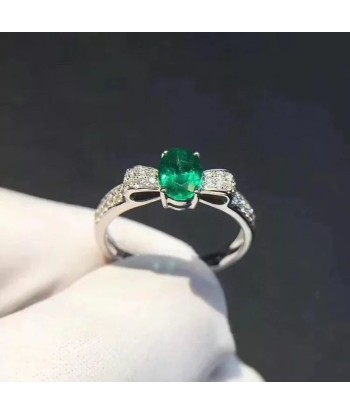 925 Sterling Silver Emerald Ring for Women Comment ça marche