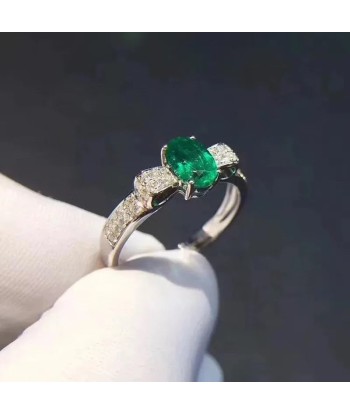 925 Sterling Silver Emerald Ring for Women Comment ça marche