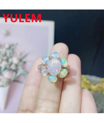 Sterling Silver White Opal Ring for Women vous aussi creer 