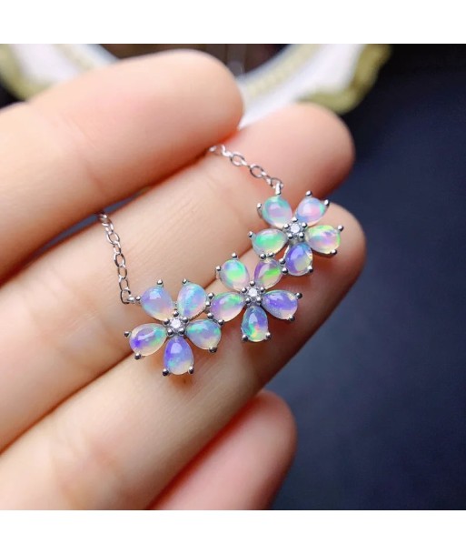 925 Silver Opal Pendant for Women pas cher 