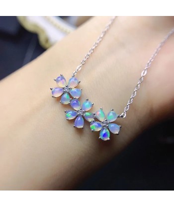 925 Silver Opal Pendant for Women pas cher 