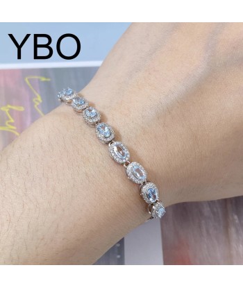 Sterling Silver Topaz Tennis Bracelet for Women Venez découvrir notre 