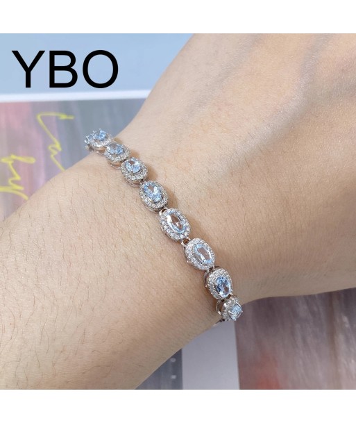 Sterling Silver Topaz Tennis Bracelet for Women Venez découvrir notre 