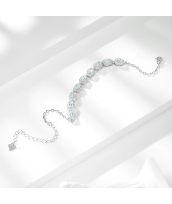 Sterling Silver Topaz Tennis Bracelet for Women Venez découvrir notre 