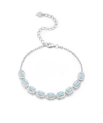 Sterling Silver Topaz Tennis Bracelet for Women Venez découvrir notre 