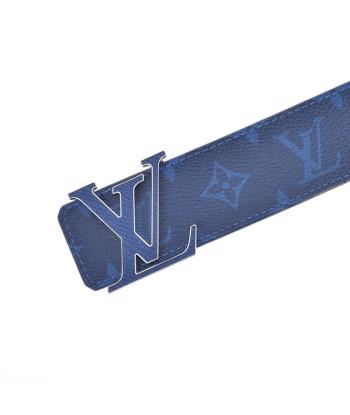 LOUIS VUITTON Louis Vuitton Taigarama Saint Tulle LV Initial Reversible Size 90 Blue M0159V Mens Leather Belt 2 - 3 jours ouvrés.