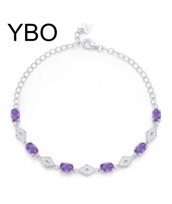 925 Sterling Silver Amethyst Bracelets for Women Toutes les collections ici