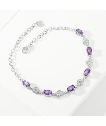 925 Sterling Silver Amethyst Bracelets for Women Toutes les collections ici