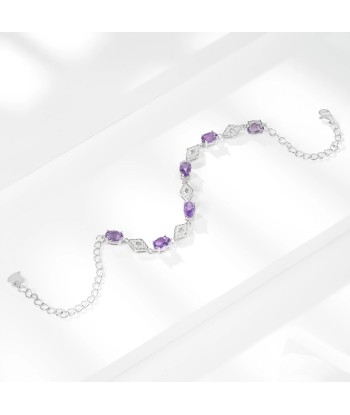 925 Sterling Silver Amethyst Bracelets for Women Toutes les collections ici