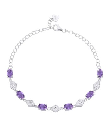 925 Sterling Silver Amethyst Bracelets for Women Toutes les collections ici