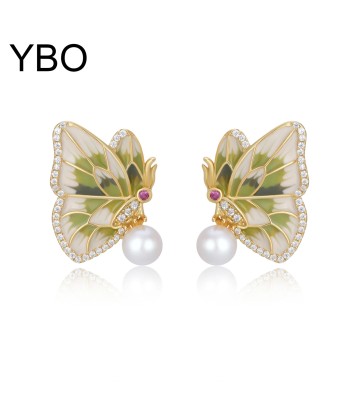 925 Sterling Silver Freshwater Pearl Stud Earrings for Women Venez découvrir notre 