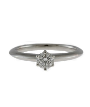 Tiffany TIFFANY & Co. Solitaire Rings / No. 8.5 Diamond Ladies 50% de réduction en Octobre 2024