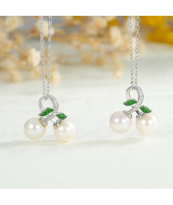 Sterling Silver Freshwater Pearl Pendant Necklace for Women est présent 