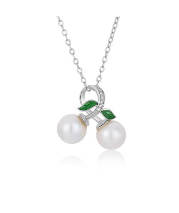 Sterling Silver Freshwater Pearl Pendant Necklace for Women est présent 