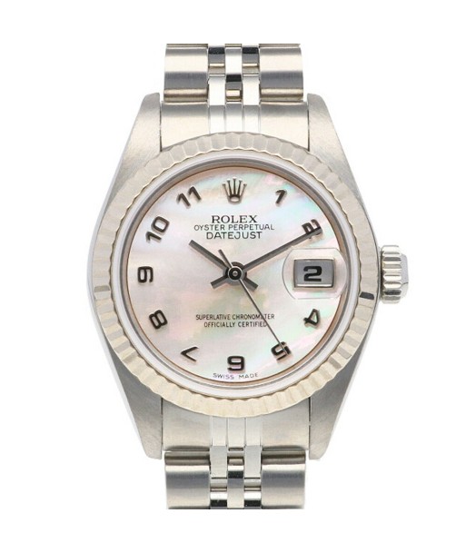 Rolex ROLEX Datejust Oyster Perpetual Watch Stainless Steel 79174NA Ladies Economisez 