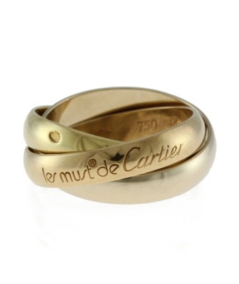 Cartier CARTIER Trinity  48 Ring / No. 8 18K Gold Ladies en linge