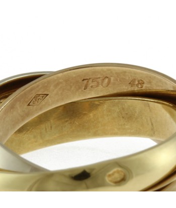 Cartier CARTIER Trinity  48 Ring / No. 8 18K Gold Ladies en linge