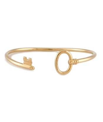 Tiffany TIFFANY & Co. Key Wire Bangle 18K K18 Gold Ladies Véritable concentré