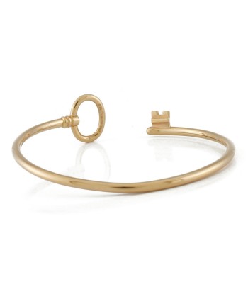 Tiffany TIFFANY & Co. Key Wire Bangle 18K K18 Gold Ladies Véritable concentré