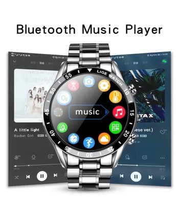 Smart Watch for Men with Full Touch Screen & Bluetooth Calling la chaussure