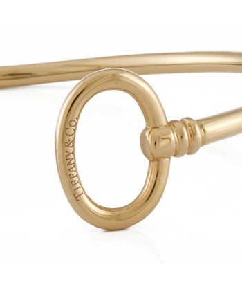 Tiffany TIFFANY & Co. Key Wire Bangle 18K K18 Gold Ladies Véritable concentré