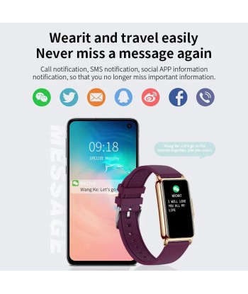 Smart Watch for Men and Women with Bluetooth, Music, Fitness & Sleep Monitoring Véritable concentré