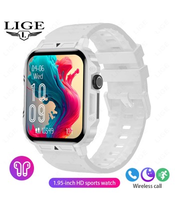 Smartwatch with 1.95 Inch Screen, Health Monitoring, IP68 Waterproof, Suitable for Men and Women Les magasins à Paris et en Île-de-France