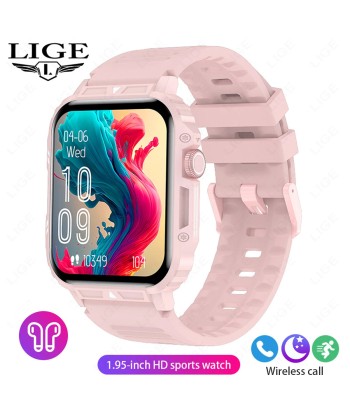 Smartwatch with 1.95 Inch Screen, Health Monitoring, IP68 Waterproof, Suitable for Men and Women Les magasins à Paris et en Île-de-France