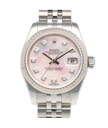 Rolex ROLEX Datejust Oyster Perpetual Watch Stainless Steel 179174G Ladies soldes