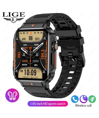 Smartwatch with 1.95 Inch Screen, Health Monitoring, IP68 Waterproof, Suitable for Men and Women Les magasins à Paris et en Île-de-France