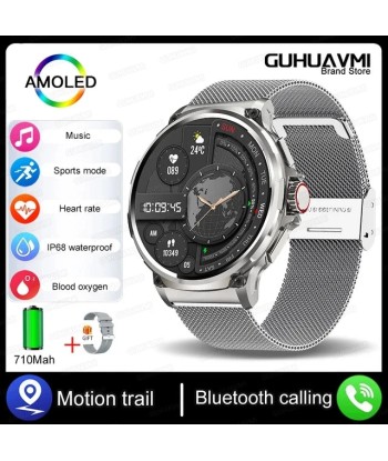 Smart Watch for Men with GPS Tracking, 1.85-Inch Display, Long Battery Life, & Health Monitoring Features Pour