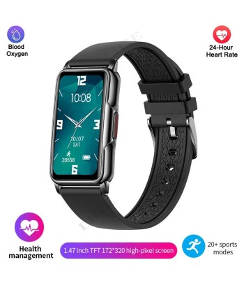 Smart Watch for Men and Women with Bluetooth, Music, Fitness & Sleep Monitoring Véritable concentré