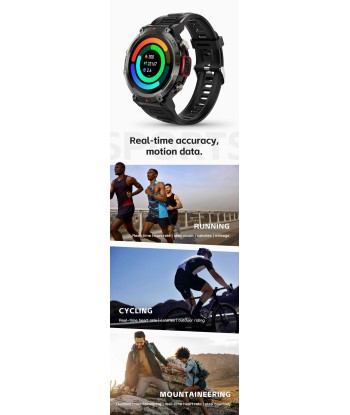 Touch Screen Smart Watch with Health Monitor for iOS and Android suggérées chez