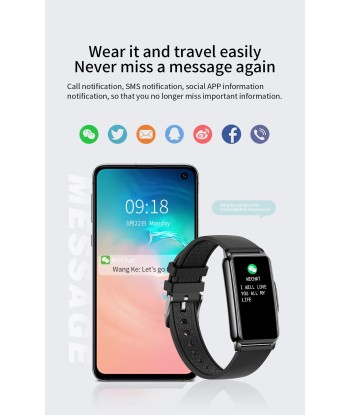 Smart Watch for Men and Women with Bluetooth, Music, Fitness & Sleep Monitoring Véritable concentré