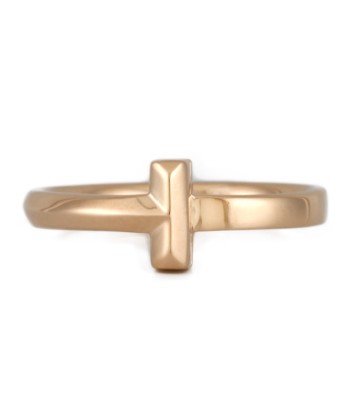 Tiffany TIFFANY & Co. T One Ring No. 12.5 18K Gold Ladies la colonne vertébrale