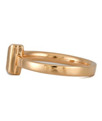 Tiffany TIFFANY & Co. T One Ring No. 12.5 18K Gold Ladies la colonne vertébrale