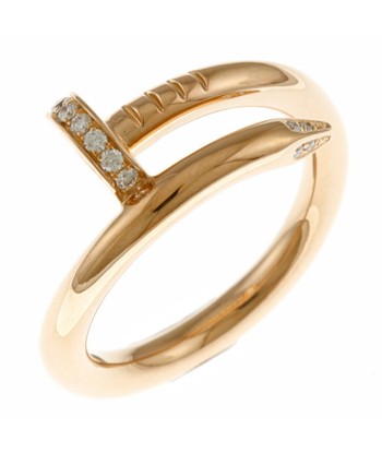 Cartier CARTIER Juste Uncle Ring / No. 13 18K Gold Diamond Ladies solde