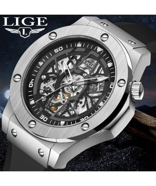 Luxury Mechanical Men's Wristwatch - Casual Sports Waterproof Automatic Watch for Men de pas cher