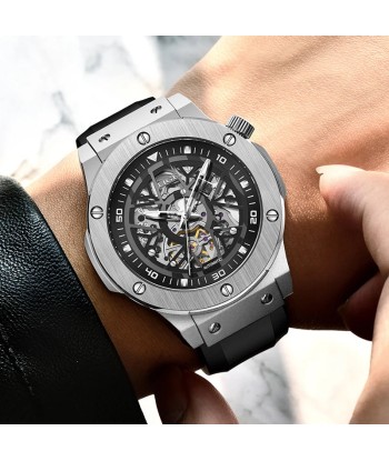 Luxury Mechanical Men's Wristwatch - Casual Sports Waterproof Automatic Watch for Men de pas cher