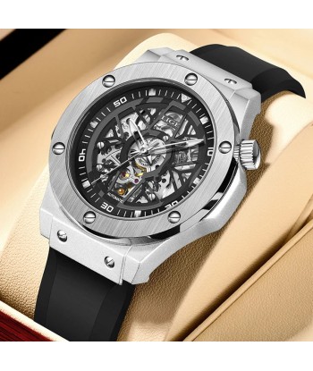 Luxury Mechanical Men's Wristwatch - Casual Sports Waterproof Automatic Watch for Men de pas cher