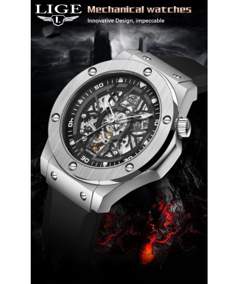 Luxury Mechanical Men's Wristwatch - Casual Sports Waterproof Automatic Watch for Men de pas cher