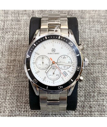 Luxury Men's Steel Chronograph Watch with Date Calendar and Business Casual Sports Style 2023