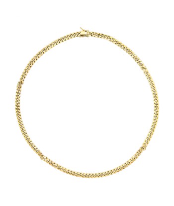 Semi-Solid 14K Yellow Gold 6.1mm Classic Miami Cuban Chain Necklace - 22 Inches 50-70% off 